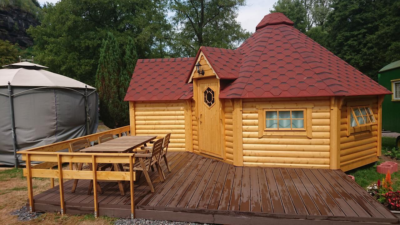 Hotel Camping Du Plan Incline Henridorff Exterior foto